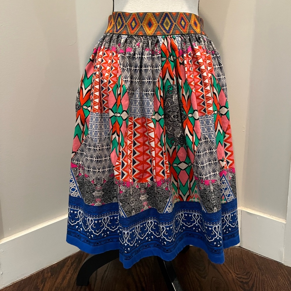 Flying Tomato Sz Medium Patterned Skirt